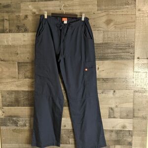 Orange Standard scrubs Med Tall Navy